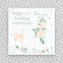 Happy 60th Diamond Wedding Anniversary Card, thumbnail 1 of 3