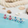 Nautical Anchor Cufflinks, thumbnail 1 of 6