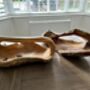 Huge Heavy 50–60cm Teak Wood Trug Bowl 5kg Fruit And Flower Holder, thumbnail 12 of 12