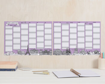 2026 Whole Year Wall Calendar, 2 of 5