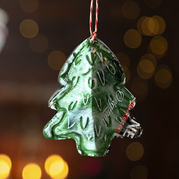 Metal Christmas Tree Decoration Making Kit, 8 of 9