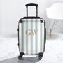 Amalfi Stripe Personalised Suitcase, thumbnail 3 of 12