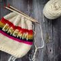 Merino Wool Dream Hat Diy Knitting Kit, thumbnail 3 of 5