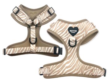 Zebra Print Dog Harness, 11 of 12