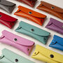 Colourful Personalised Leather Glasses Case, thumbnail 2 of 7