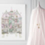 Personalised Fairytale Princess Palace Poster Print, thumbnail 2 of 9