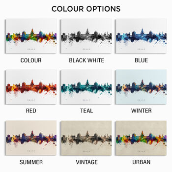 Egham Skyline Cityscape Art Print, 3 of 12