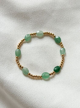 Aventurine Beaded Bracelet, 2 of 2