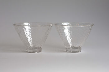 Dimple Glass Gongfu Teacup Set 70ml, 6 of 8