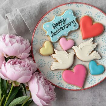 Happy Anniversary Vanilla Biscuit Box, 2 of 2