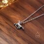 Tiny Unicorn Horse Necklace In Sterling Silver, thumbnail 5 of 10
