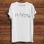 Wifey Organic Cotton Personalised T Shirt, thumbnail 3 of 5