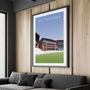Old Trafford Cricket Poster, thumbnail 3 of 8