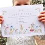 Easter Bunny Egg Hunt Personalised Certificate, thumbnail 3 of 4