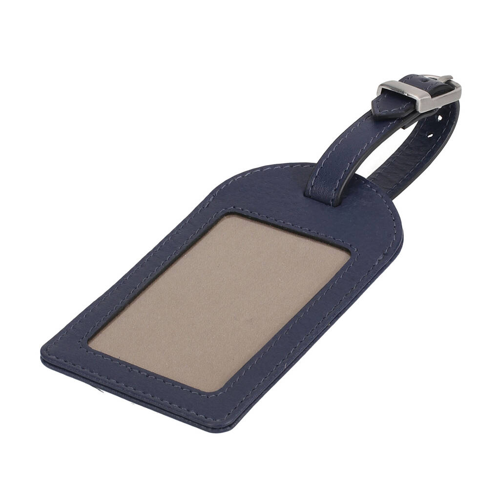 Luggage Tag Blue By SILVIANO