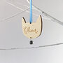 Personalised Cat Christmas Decoration, thumbnail 2 of 4
