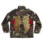 Sequin Wings And Roses Personalised Kids Camo Jacket, thumbnail 7 of 11