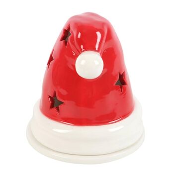 Santa Hat Incense Cone Burner And Tealight Holder, 3 of 3