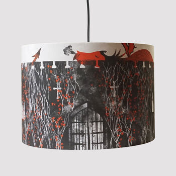Castle And Dragon Lampshade, 4 of 6