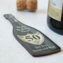 Personalised Milestone Birthday Bottle Label, Wood, thumbnail 4 of 4