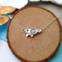 Sterling Silver Wildflower Necklace, thumbnail 10 of 12