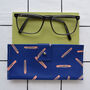 Hand Painted Leather Glasses Pouch, thumbnail 6 of 11