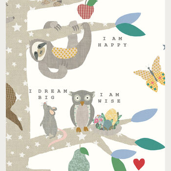 Postive Affirmation Tree Print For Children, 8 of 8