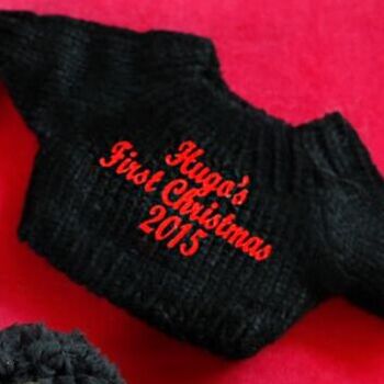 Bear With Personalised Jumper, 6 of 6