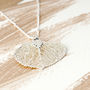 Small Aspen Leaf Necklace, thumbnail 3 of 11