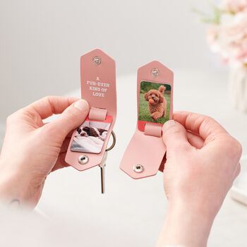 Personalised Dog Breed Photo Keyring, 7 of 12