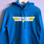 Personalised 'Top Dad' Fathers Day Hoodie, thumbnail 1 of 7