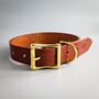 O'hara Classic Leather Dog Collar, thumbnail 2 of 8