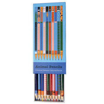 Ten Animal Colour Pencils, 2 of 4