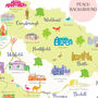 Map Of East Sussex, thumbnail 4 of 8