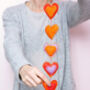 Handful Of Hearts Felt Craft Kit, thumbnail 3 of 6