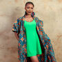 African Wax Print Kimono, thumbnail 7 of 7