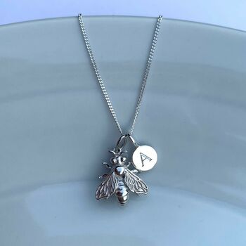Personalised Honey Bee Necklace, 3 of 6