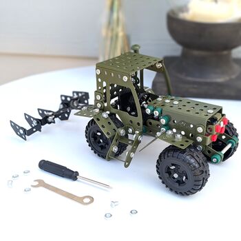 Make Your Own Tractor Metal Construction Set, 2 of 9