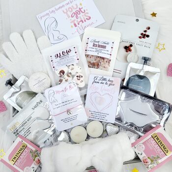 Pregnancy Care Package, Mum To Be Spa Gift Box, 2 of 9