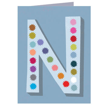 Mini N Alphabet Card, 2 of 5