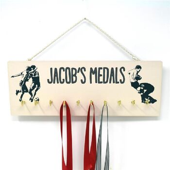 Personalised Medals Board Rugby/Football, 2 of 2