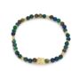 Wonder Green Gemstone Stretch Bracelets, thumbnail 2 of 6