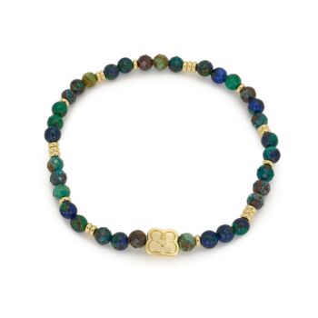 Wonder Green Gemstone Stretch Bracelets, 2 of 6