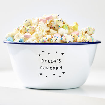 Little Stars Personalised Popcorn Bowl, 2 of 5