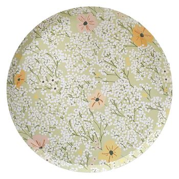 Floral Baby Shower Plates Pack Of Eight, 2 of 3