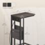 Side Table With Charging Station, Usb Ports And Outlets, thumbnail 8 of 9