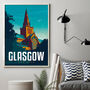 Glasgow Art Print, thumbnail 4 of 4