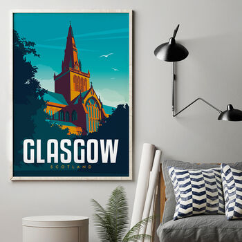 Glasgow Art Print, 4 of 4