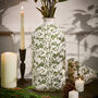 Irina Green Botanical Bottle Vase, thumbnail 1 of 6