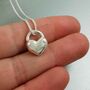 Eternal Heart Diamond Silver Gold Or Rose Gold Pendant, thumbnail 7 of 8